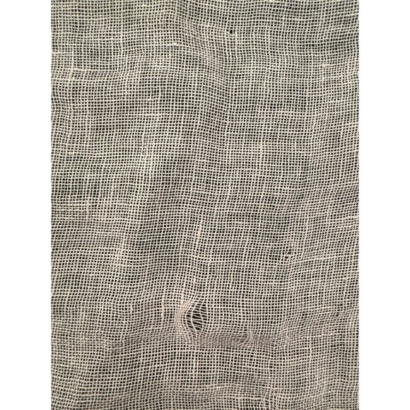 Light Pink & Gray Two-Tone Lightweight Fringed Scarf Wrap - Picture 4 of 4